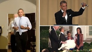 President Barack Obamas best moments on camera [upl. by Hiltan]