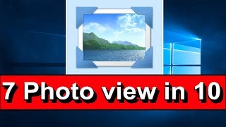 How to Enable Windows photo viewer in Windows 10 [upl. by Onibas]