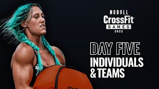 Friday Day 3 Individuals and Teams — 2022 NOBULL CrossFit Games [upl. by Melicent]