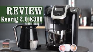 Keurig 20 Review  K300 Series Coffee Maker with Carafe [upl. by Nohs]