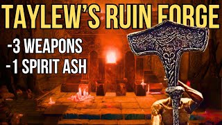 Taylews Ruin Forge Guide for Smith Script Weapons in Elden Ring Shadows of the Erdtree [upl. by Berwick]