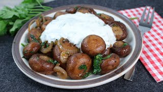 Champignons mit Knoblauchsoße wie vom Weihnachtsmarkt [upl. by Colwin]