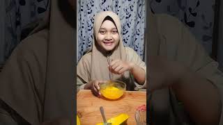 Popping boba mangga pake tepung beras doang [upl. by Alra]