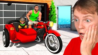 Franklins NEW BIKE in GTA 5 [upl. by Simeon]