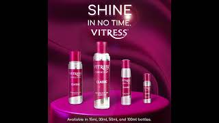 Shine in no time with Vitress Cuticle Coat [upl. by Bullis659]