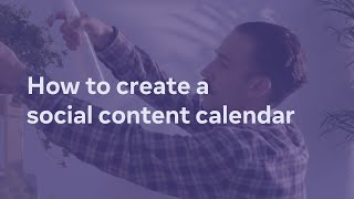 How to Create a Social Content Calendar [upl. by Kentigera]