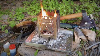 Firebox Freestyle Field Test Simple bushcraft [upl. by Joana737]