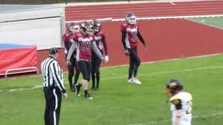 2019 BAFL NL  WEEK 13 IZEGEM TRIBES  ANDENNE BEARS [upl. by Anisamot]