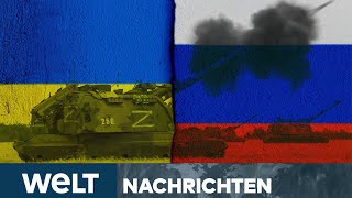 PUTINS KRIEG Russische Offensive stockt – Ukraine fordert mehr quotechte Waffenquot  WELT Stream [upl. by Suoinuj257]