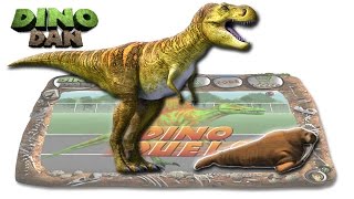 DINO DAN  DINO DUELS  3  Tyrannosaurus vs Walrus [upl. by Gilcrest104]