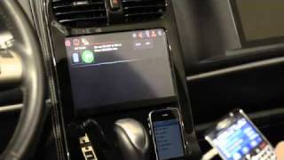 CES 2011 Live demo of QNX CAR Application Platform [upl. by Celka612]