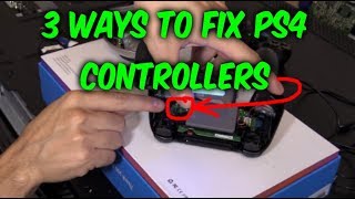 3 WAYS TO FIX PS4 CONTROLLER Not Working Doesnt Charge Wont Connect [upl. by Bailar]