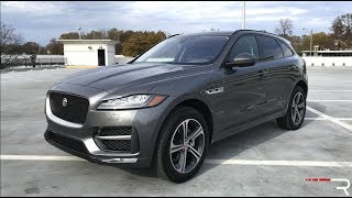 2018 Jaguar FPace 20d – Redline Review [upl. by Esiuolyram867]