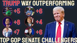 New 2024 Senate Polls Show Republican Challengers Massively Underperforming Donald Trump Everywhere [upl. by Rodney]