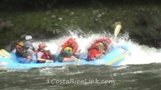 White Water Rafting in Costa Rica [upl. by Elreath96]