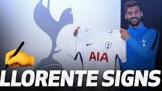 FERNANDO LLORENTE SIGNS FOR SPURS [upl. by Attelra329]