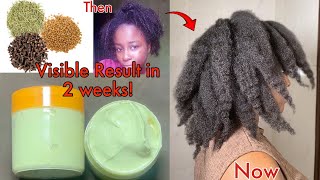 The most potent DIY hair butter for MASSIVE hair growth  Grow thicker and longer hair [upl. by Adraynek]