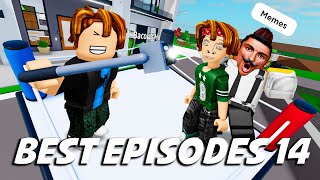 BEST EPISODES COMPILATION 14  ROBLOX Brookhaven 🏡RP  FUNNY MOMENTS [upl. by Augie]