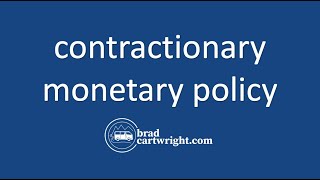 Contractionary Monetary Policy  IB Macroeconomics [upl. by Campagna]