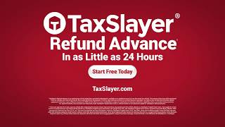 TaxSlayer Commercial quotRefund Advancequot  Efile Taxes [upl. by Anemix110]