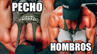 RUTINA DE PECHO Y HOMBROS RUDA  Gymtopz [upl. by Loriner104]