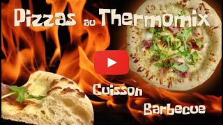 Des Pizzas 🍕🍕ultra croustillantes au Thermomix 🇮🇹 [upl. by Templer]