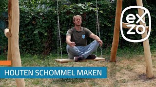 Timmeren met Timo 30  Hoe zelf je schommel maken in hout [upl. by Erda41]