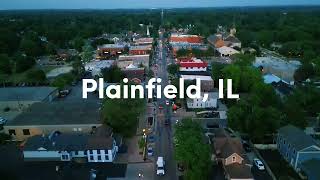 Plainfield IL  4K Drone Footage by Grant Elliott Licensed Part 107 Pilot  2023 [upl. by Eillib]