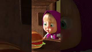 لن آكل هذا، لن آكل هذا 😶🍜 mashabeararabic shorts arabic mashaandthebear ماشاوالدب مضحك كرتون [upl. by Lopes]