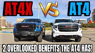 2024 GMC Sierra AT4X VS Sierra AT4 2 Big Advantages The AT4 Has You Probably Didnt Know [upl. by Enelyam767]