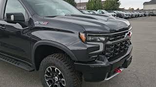 ROB  2023 CHEVROLET SILVERADO ZR2 CREW CAB SHORT BOX 4X4 IN DARK ASH METALLIC [upl. by Omora]