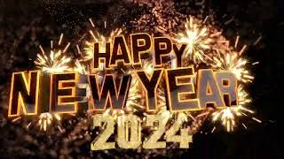 Happy New Year 2024 Background Video Hd  Happy New Year 2024 Video Background effects Hd [upl. by Beatrisa]