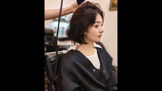 zhaoliying Hair cut 1 day before film shooting [upl. by Wiatt]