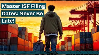 Master ISF Filing Dates Never Be Late [upl. by Annahoj21]