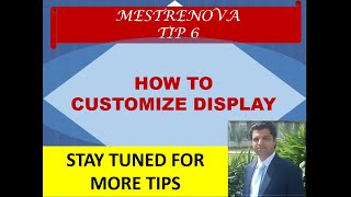 MestReNova Tutorial Tip 6  Display settings  Customize display  NMR software  Chemwonders [upl. by Ultann]