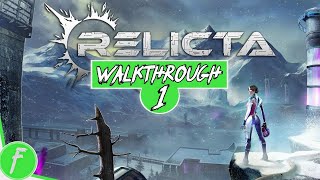 Relicta FULL WALKTHROUGH Gameplay HD PC  NO COMMENTARY  PART 1 [upl. by Irakuy]