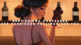 Best Friend Confesses Her Forbidden feelings for you FRIENDS TO LOVERS KISSING SWEET [upl. by Noiwtna780]