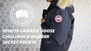 201819 Canada Goose Chilliwack Bomber Jacket Review [upl. by Ashman]