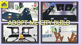 Adopt Me Rulers Castle Glitch  City Build amp Modern House Tours Road Speed Build Roblox Adopt Me [upl. by Olli]