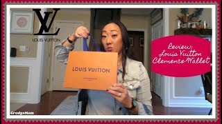 Louis Vuitton Clemence Zip Around Wallet in Monogram  Review [upl. by Leirej973]