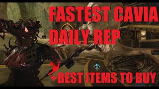 WARFRAME BEST Sanctum Anatomica  Cavia Daily Rep Grind  What To Spend It On  The Lotus Eaters [upl. by Tuddor]