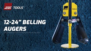 Learn How the JESS Tools 12quot Bell Auger Can Create Better Piers [upl. by Oiratno]