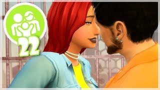 VISITA A LA CÁRCEL POR AMOR 💖 Los Sims 4 PAPÁS Y MAMÁS — Ep 22 [upl. by Aisatsanna]