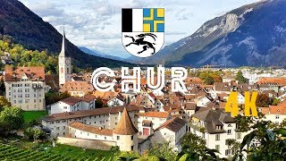 Switzerland Chur in 4K [upl. by Anialam]