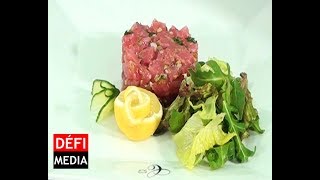 Recette très facile de tartare de thon rouge [upl. by Carny]