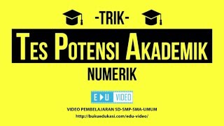 TRIK MENYELESAIKAN TPA NUMERIK [upl. by Eibocaj]