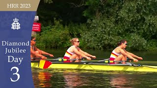 Hartpury College v The Tideway Scullers School  Diamond Jubilee  Henley 2023 Day 3 [upl. by Ert]