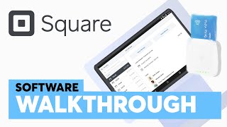 Square POS App Walkthrough with inapp footage [upl. by Annalise]