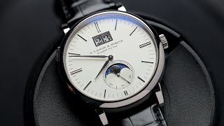 A Lange Söhne Saxonia Moonphase  Ticking Way [upl. by Adelheid]