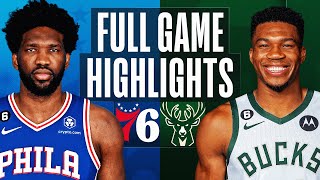 76ERS at BUCKS  FULL GAME HIGHLIGHTS  April 2 2023 [upl. by Felicdad]